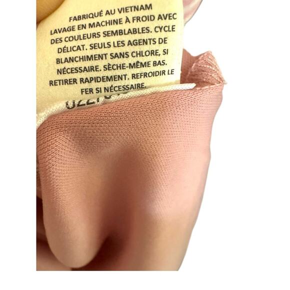 Fourteenth Place Pink Striped Ruffle Wrap Dress - XS - Picture 5 of 12